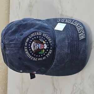DC Navy Blue Presidential Seal Hat.